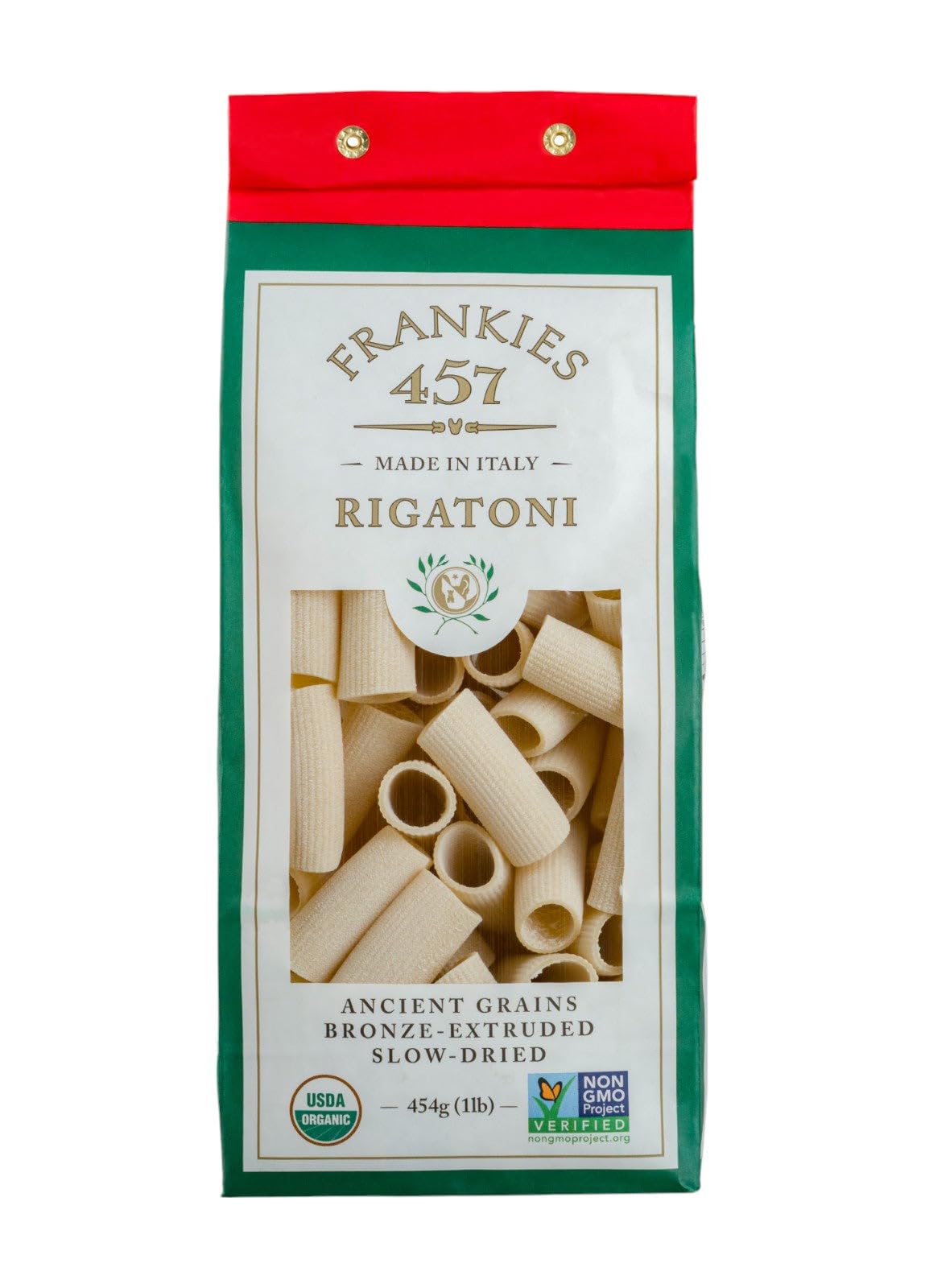 Amazon.com : Frankies 457 Artisanal Rigatoni Pasta - Authentic